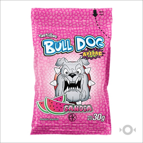 PASTILLAS BULL DOG SANDIA